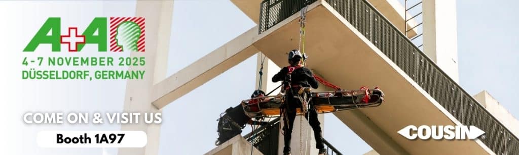 Présence de COUSIN sur le salon A + A de Dusseldorf 2025